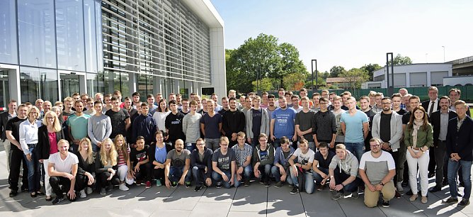 70 Nachwuchskr&auml;fte beginnen ihre Ausbildung (Foto: WAGO)