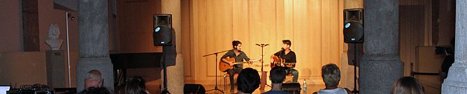 Satte Gitarrenkl&auml;nge im Marstall (Foto: Karl-Heinz Herrmann)