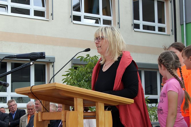 Erweiterungsbau &uuml;bergeben (Foto: Karl-Heinz Herrmann)