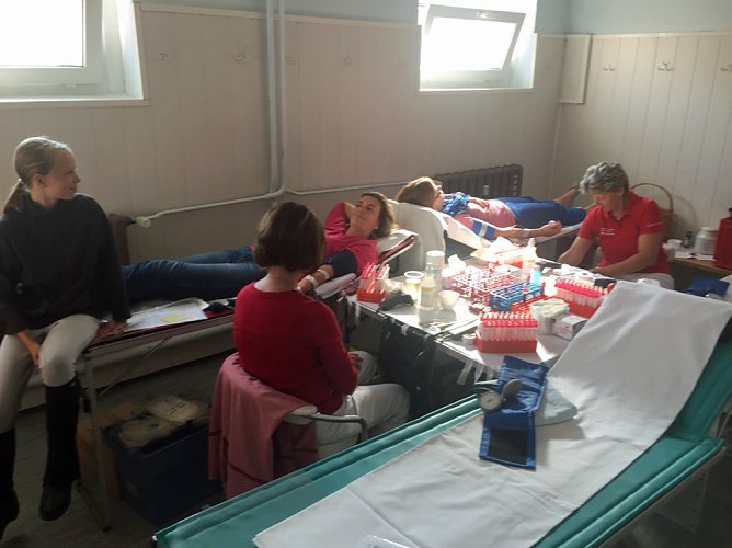 Blutspende und Typisierung (Foto: BSV Eintracht Sondershausen)