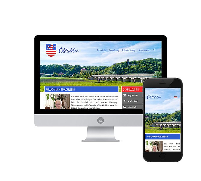 Neue Internetseite f&uuml;r Oldisleben (Foto: Matthias Zupp)