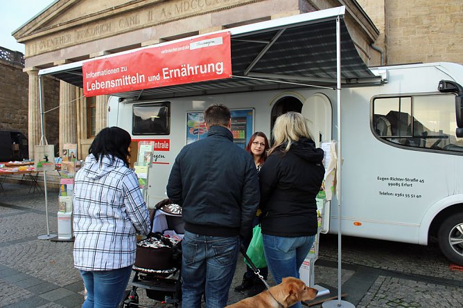 Aktionstag auf dem Markt von Sondershausen (Foto: Karl-Heinz Herrmann)