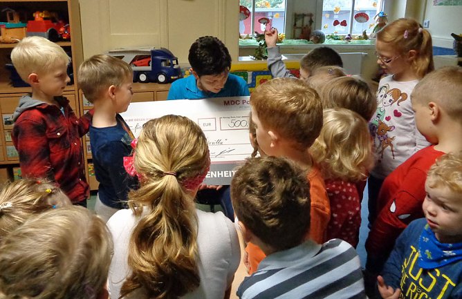 Mit Sonderschicht Freude schenken (Foto: Kindervilla Bad Frankenhausen)