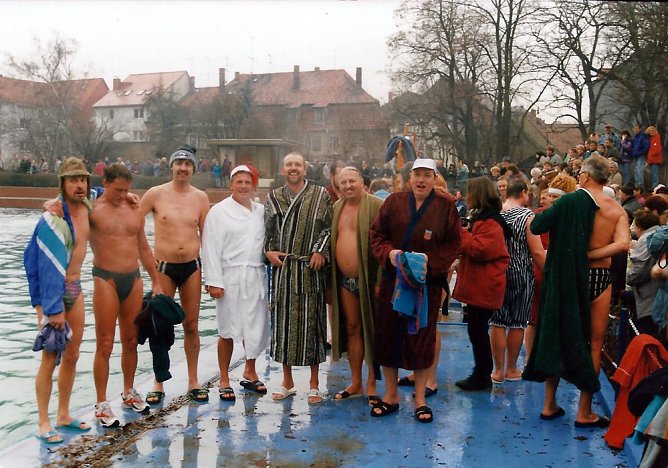 Die R&uuml;ckkehr der Eisbader! � (Foto: D. Blumentritt 7 P. Knolle)