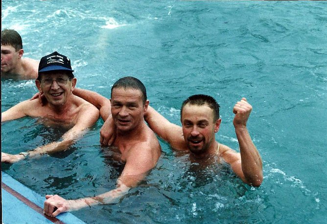 Die R&uuml;ckkehr der Eisbader! � (Foto: D. Blumentritt 7 P. Knolle)