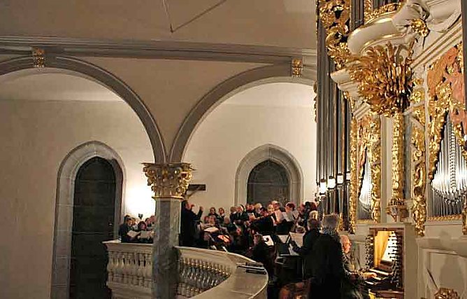 W&uuml;rdiger Beitrag zum Reger-Jahr (Foto: Karl-Heinz Herrmann)