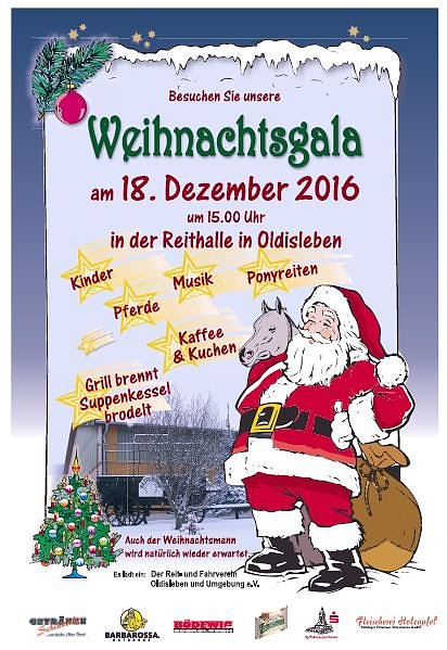Weihnachtsgala in Oldisleben (Foto: Privat)