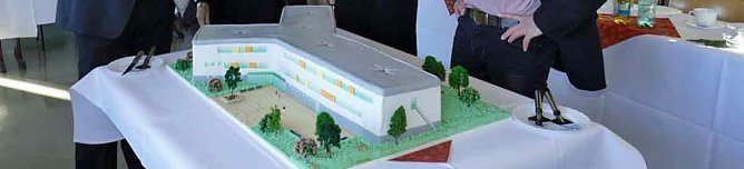 Bau der Gemeinschaftsschule auf dem Weg (Foto: Landratsamt Kyffh&auml;userkreis)