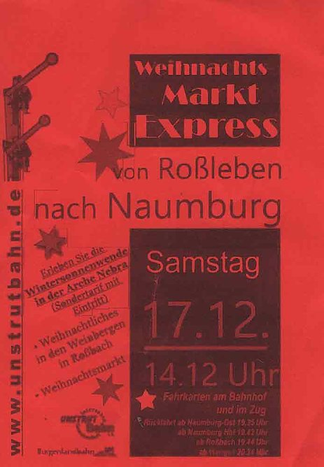 Weihnachtsfeier und Weihnachtsexpress (Foto: Privat)