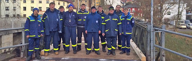 THW Sondershausen repariert Br&uuml;cke (Foto: THW Sondershausen)