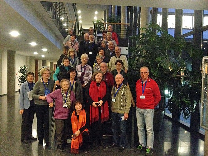 Besuchergruppe im Th&uuml;ringer Landtag (Foto: Wahlkreisb&uuml;ro Marx)