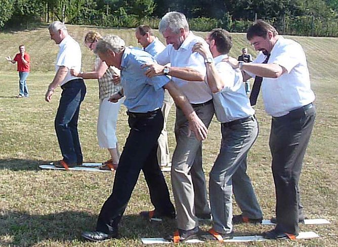 Duell Gro&szlig;e Koalition gegen Sportler (Foto: Karl-Heinz Herrmann)