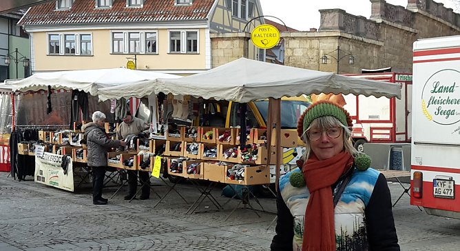 Positives vom Markt Sondershausen (Foto: Karl-Heinz Herrmann)