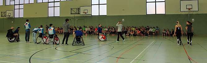 Inklusionstag am Scholl-Gymnasium (Foto: Karl-Heinz Herrmann)