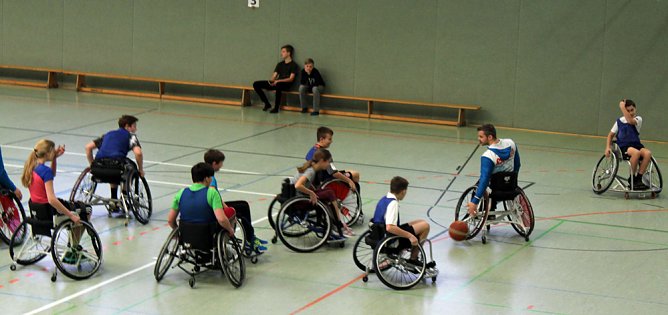 Inklusionstag am Scholl-Gymnasium (Foto: Karl-Heinz Herrmann)
