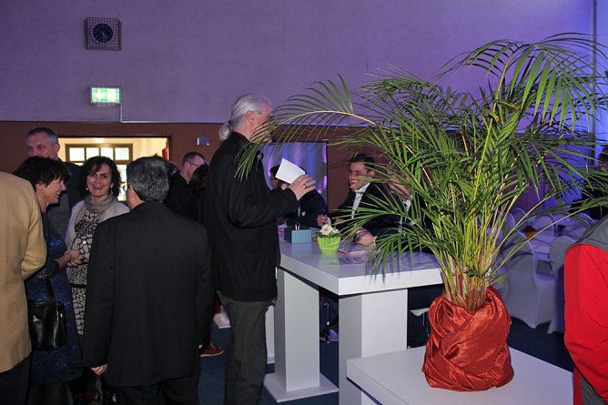 Wer ist denn beim Neujahrsempfang so dabei? (Foto: Karl-Heinz Herrmann)