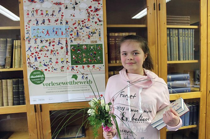 Vorlesewettbewerb im Kreis gewonnen (Foto: Karl-Heinz Herrmann)