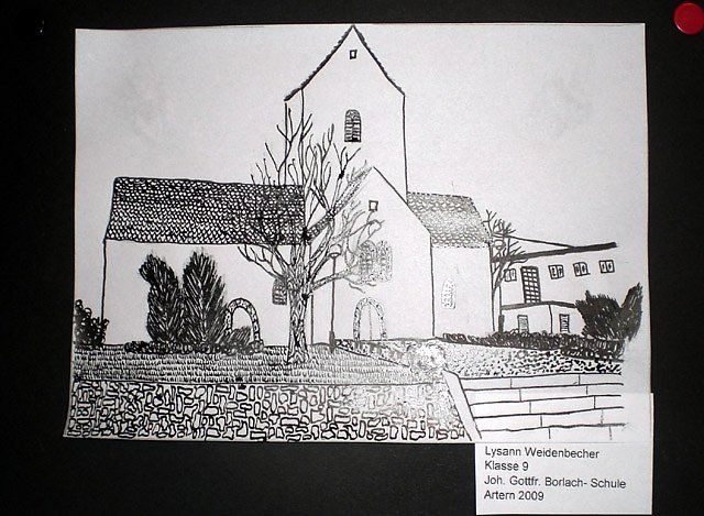 Sch&uuml;lerarbeiten aus Artern  (Foto: Klaus Henze)