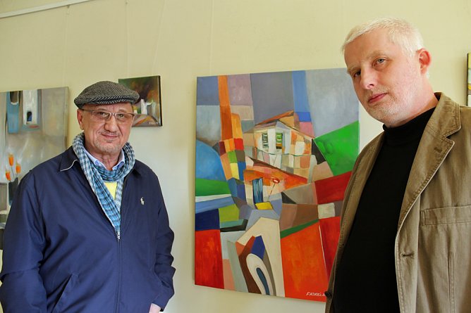 Syrischer Maler stellt in Sondershausen aus (Foto: Karl-Heinz Herrmann)