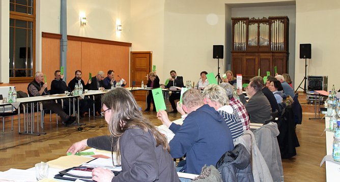 Votum f&uuml;r Sondershausen als Kreisstadt (Foto: Karl-Heinz Herrmann)