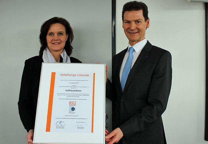 RAL-G&uuml;tezeichen verteidigt (Foto: Karl-Heinz Herrmann)