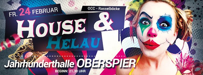 HOUSE & HELAU in Oberspier (Foto: Fabian Fromm)