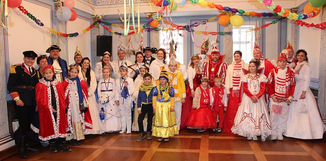 Tollit&auml;ten beim B&uuml;rgermeisterempfang (Foto: Karl-Heinz Herrmann)