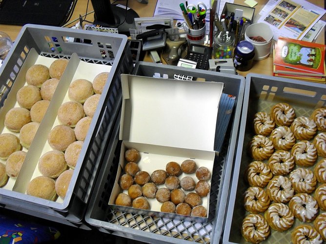 &Uuml;berraschung zum Faschingsdienstag (Foto: Stadtmarketing Bad Frankenhausen)