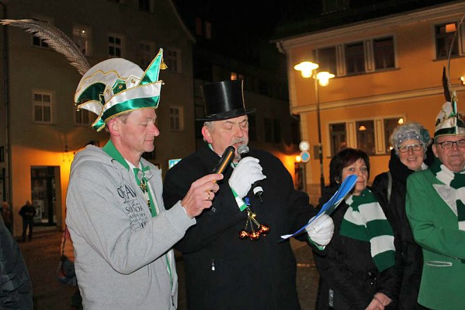 Nubbel den Flammen &uuml;bergeben (Foto: Karl-Heinz Herrmann)