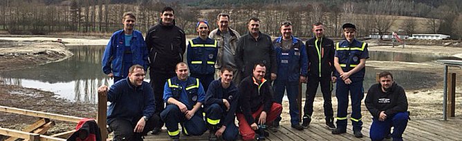 Fr&uuml;hlingserwachen an den Bebraer Teichen ... (Foto: Sven Oesterheld)