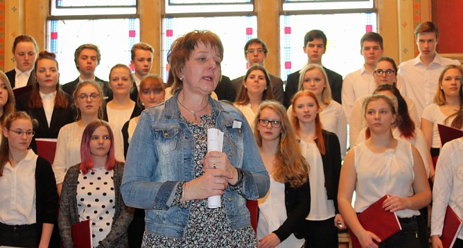 Matheasse ausgezeichnet (Foto: Karl-Heinz Herrmann)