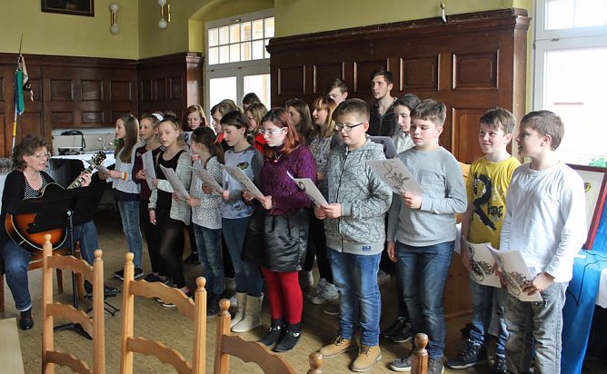 Patenschaft mit Panzerkompanie besiegelt (Foto: Karl-Heinz Herrmann)