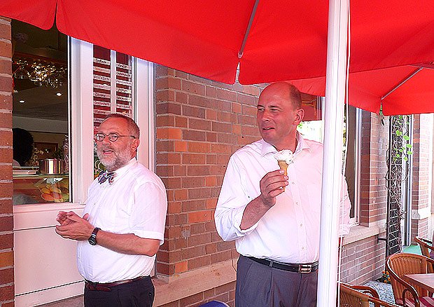 Besuch Tiefensee (Foto: Karl-Heinz Herrmann)