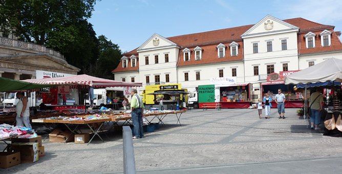 Marktschreier in Sondershausen (Foto: Karl-Heinz Herrmann)