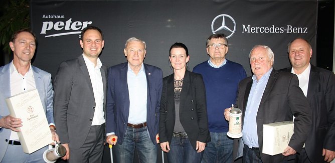 Legenden, Moderator und Veranstalter (Foto: nnz)