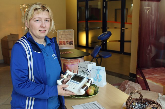 Erfolgreicher Gesundheitstag in der Kyffh&auml;user Therme (Foto: Karl-Heinz Herrmann)