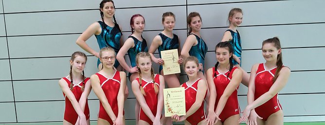 Turnerinnen erfolgreich (Foto: SV Glückauf Sondershausen) Turnerinnen erfolgreich (Foto: SV Glückauf Sondershausen)