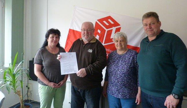 Unverhoffter Geldsegen (Foto: IG Bau) Unverhoffter Geldsegen (Foto: IG Bau)