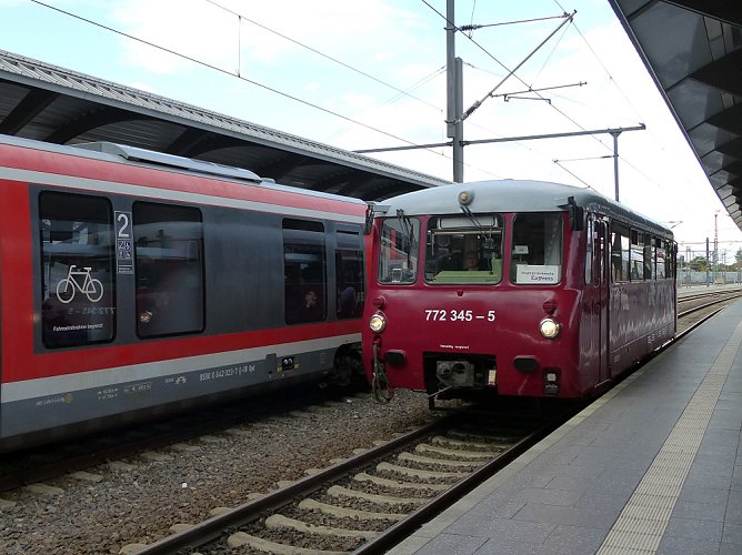 Von Erfurt in die Hohe Schrecke (Foto: IG Unstrutbahn)