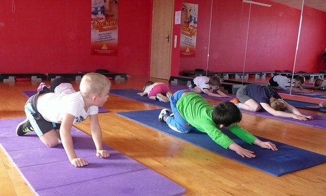 Auf ins Fitness-Studio (Foto: Babett Weiß) Auf ins Fitness-Studio (Foto: Babett Weiß)