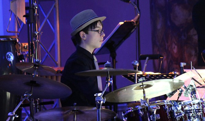 Junge Musiker beim Jazz (Foto: Karl-Heinz Herrmann) Junge Musiker beim Jazz (Foto: Karl-Heinz Herrmann)