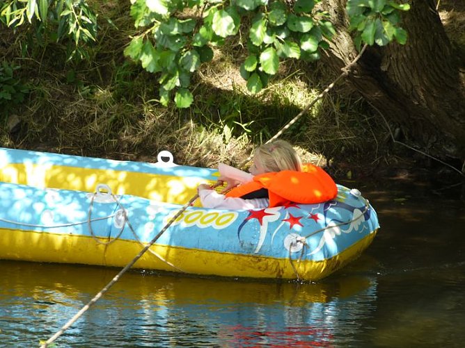 Wassergaudi an der Zorge (Foto: nnz) Wassergaudi an der Zorge (Foto: nnz)