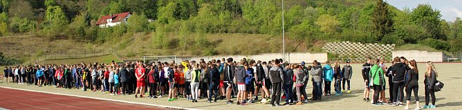 Die Leichtathleten begeisterten (Foto: Karl-Heinz Herrmann)