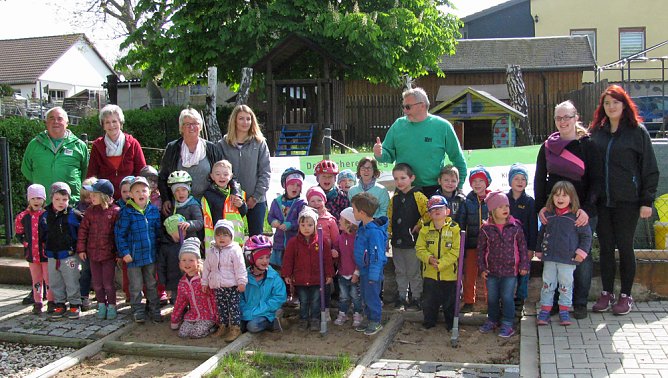 Verkehrssicherheitstag der Kita Sonnenschein Bottendorf (Foto: Bernd M&uuml;ller)