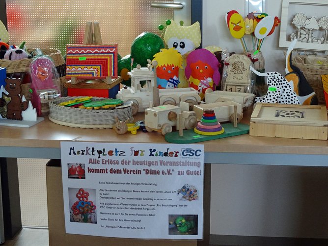 Spende f&uuml;r D&uuml;ne (Foto: Bianca Fli&szlig;)