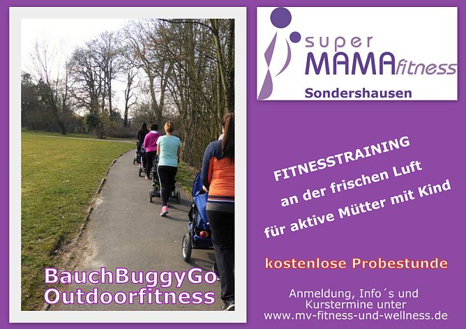 Jetzt auch in Sondershausen: superMAMAfitness (Foto: Michaela Völker) Jetzt auch in Sondershausen: superMAMAfitness (Foto: Michaela Völker)