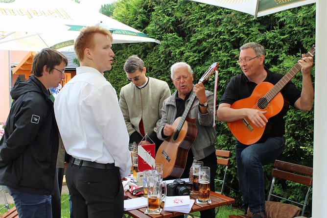 Innsbrucker musizieren in Sondershausen (Foto: Karl-Heinz Herrmann)