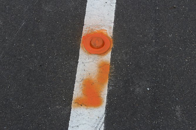 Die Probleme mit der Sicherheit am Radweg (Foto: Karl-Heinz Herrmann) Die Probleme mit der Sicherheit am Radweg (Foto: Karl-Heinz Herrmann)