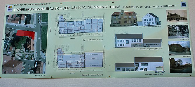 Spatenstich für Erweiterungsanbau an der Kita Sonnenschein (Foto: Karl-Heinz Herrmann) Spatenstich für Erweiterungsanbau an der Kita Sonnenschein (Foto: Karl-Heinz Herrmann)