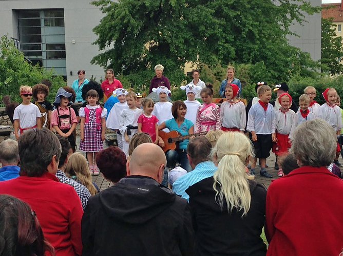 Zuckertütenfest 2017 der Frösche und Eichhörnchen (Foto: Privat) Zuckertütenfest 2017 der Frösche und Eichhörnchen (Foto: Privat)